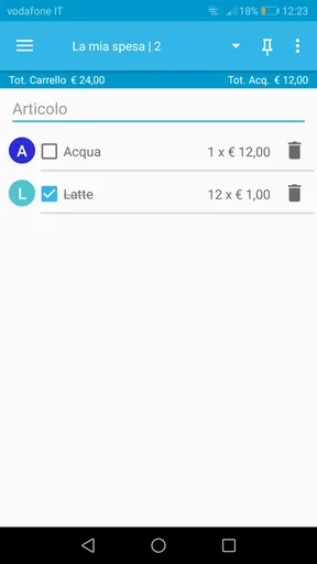 Portafoglio - Gestione spese screenshot