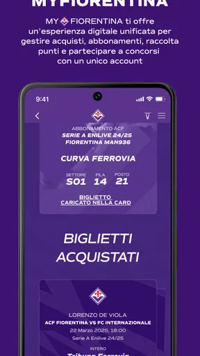 Fiorentina Official App screenshot