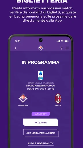 Fiorentina Official App screenshot