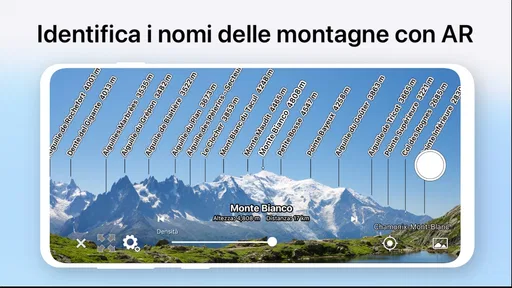 AR Mappa Montagne screenshot