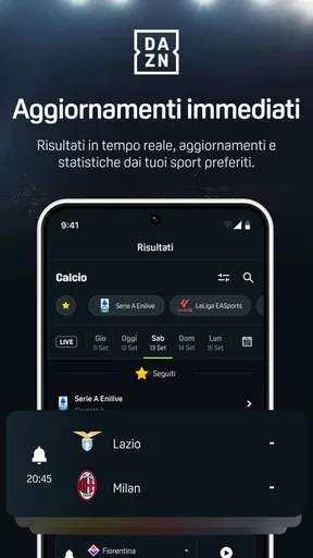 DAZN - Diretta Calcio e Sport screenshot
