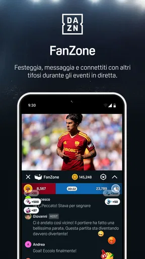 DAZN - Diretta Calcio e Sport screenshot