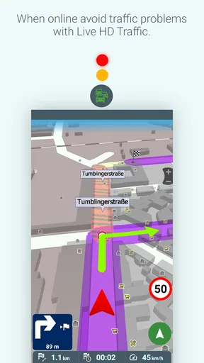 Offline Truck GPS Navigation screenshot