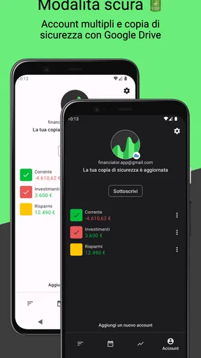 Financiator gestione di spese screenshot