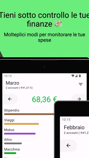 Financiator gestione di spese screenshot