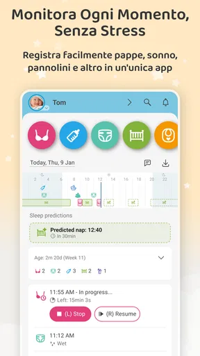 Baby Daybook - Diario neonato screenshot