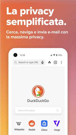 DuckDuckGo Browser, Search, AI screenshot
