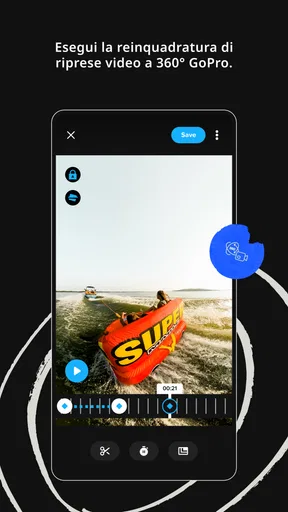 GoPro Quik: video editor screenshot