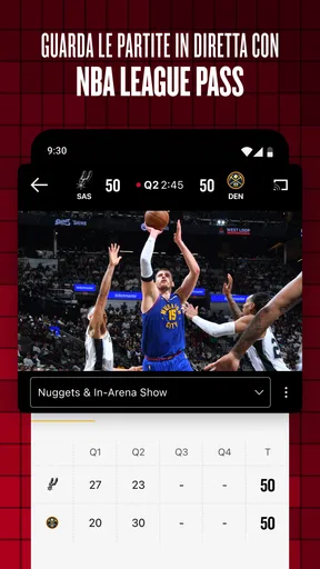 NBA: Partite & Risultati LIVE screenshot