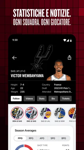 NBA: Partite & Risultati LIVE screenshot