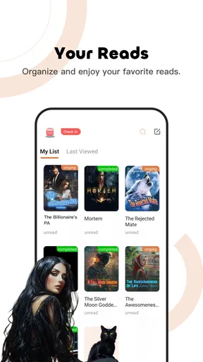 Novel Feast Lite screenshot
