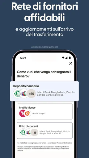 Remitly app: Invia denaro screenshot