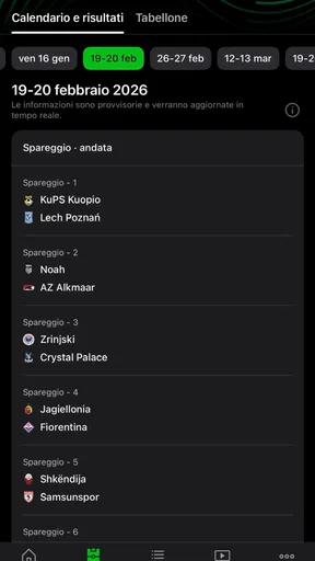 UEFA Conference League screenshot
