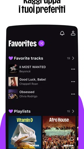 Deezer: musica MP3 e podcast screenshot