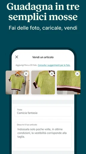 Vinted: acquista e vendi screenshot