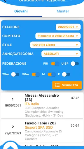 SwimAT screenshot