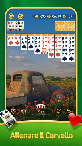 Gioco di Carte Solitario Ragno screenshot