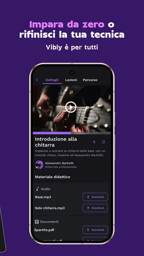 Vibly: Lezioni di Musica screenshot