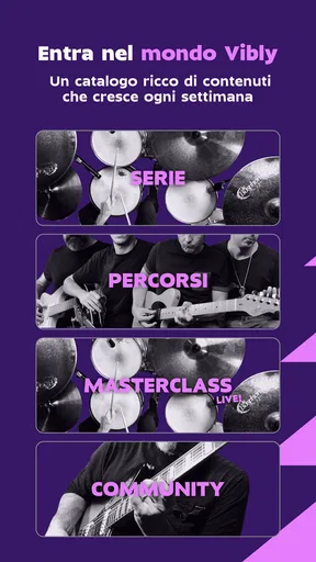 Vibly: Lezioni di Musica screenshot