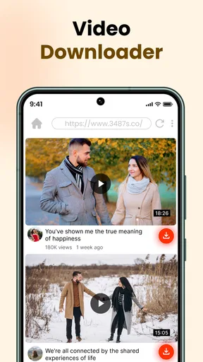 مشغل فيديو عالي الدقة VIDFO screenshot