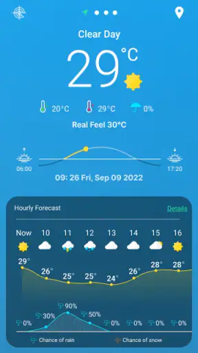 9Weather: Previsioni del tempo screenshot