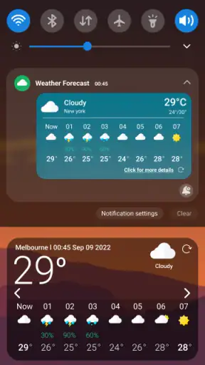9Weather: Previsioni del tempo screenshot