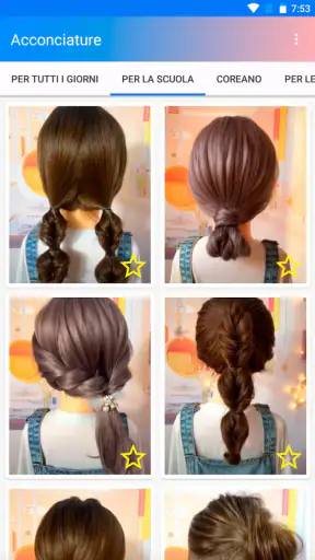 Acconciature passo dopo passo screenshot