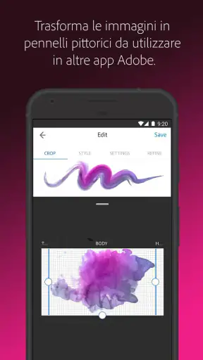 Adobe Capture: Strumento Ps,Ai screenshot