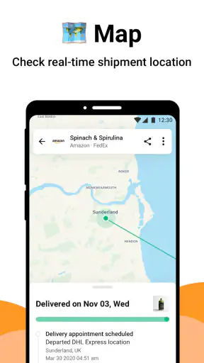 AfterShip Cerca Spedizioni screenshot