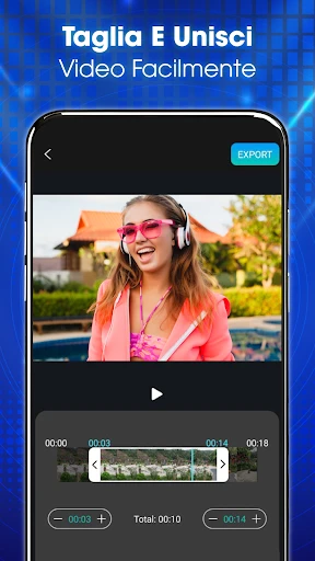 Aggiungi musica a video e foto screenshot
