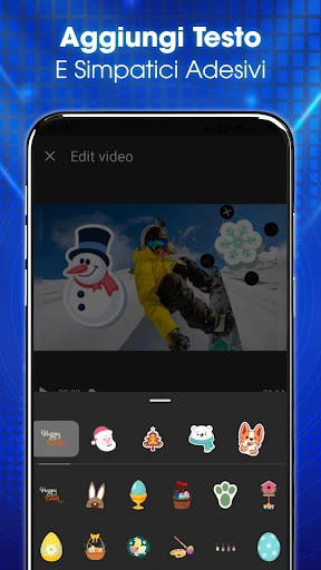 Aggiungi musica a video e foto screenshot