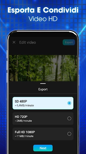 Aggiungi musica a video e foto screenshot