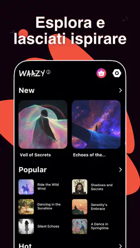 AI Music Generator, Song Waazy screenshot