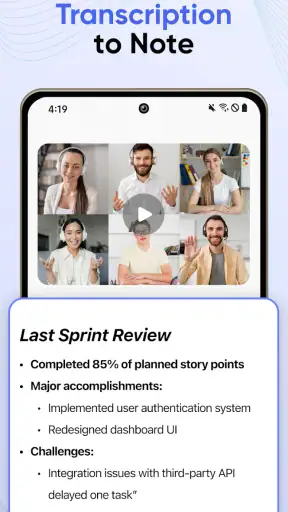 AI Transcribe Audio To Text screenshot