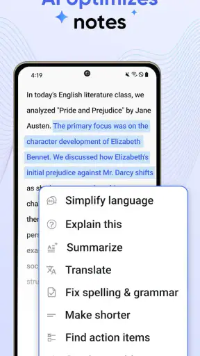 AI Transcribe Audio To Text screenshot
