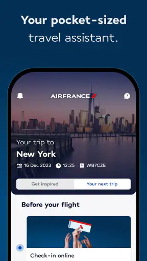 Air France - Prenotare un volo screenshot