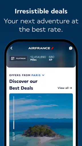 Air France - Prenotare un volo screenshot