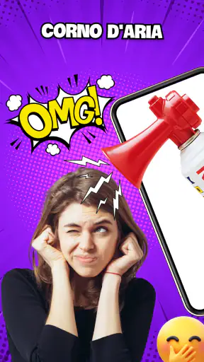 Airhorn sound - Ham horn app screenshot