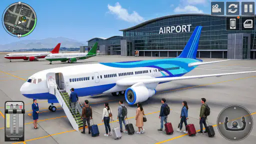 Airplane Flying Jet Simulator screenshot