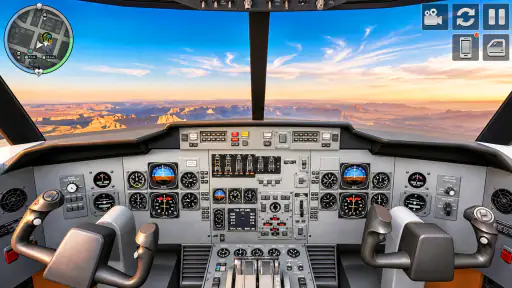 Airplane Flying Jet Simulator screenshot