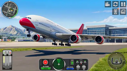 Airplane Flying Jet Simulator screenshot