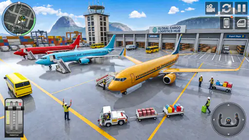Airplane Flying Jet Simulator screenshot