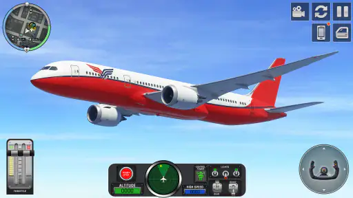 Airplane Flying Jet Simulator screenshot