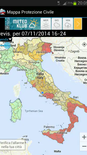 Allarme Meteo IT screenshot