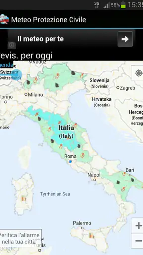 Allarme Meteo IT screenshot