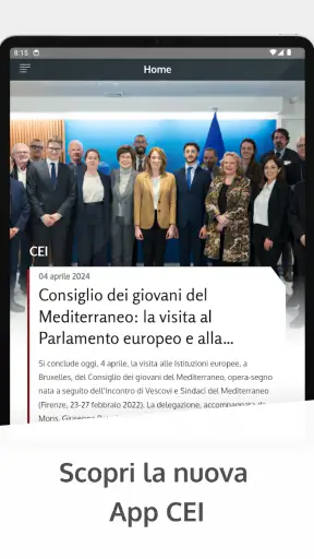 App CEI screenshot