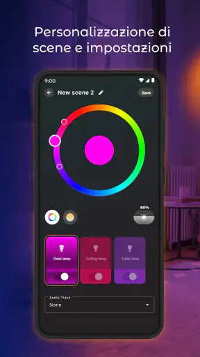 App Hue Light Telecomando screenshot