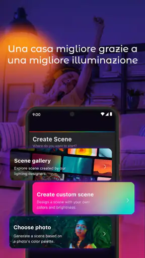 App Hue Light Telecomando screenshot