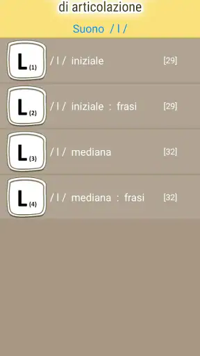 App Logopedia : esercizi [PMQ] screenshot
