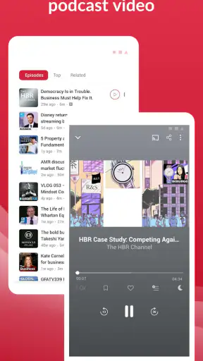 App Podcast offline: Player FM screenshot